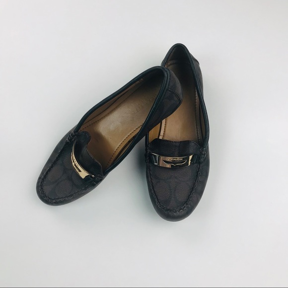 Coach slippers in brown - Picture 4 of 7